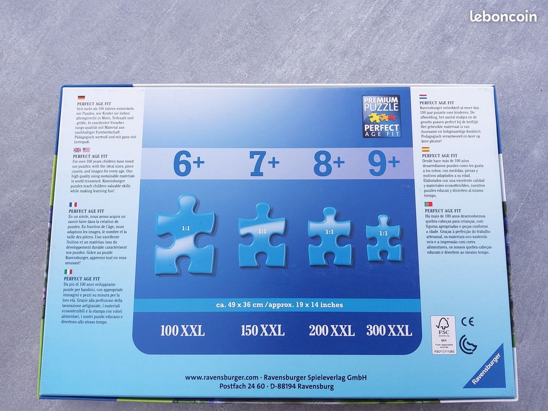 Puzzle Ravensburger 100 pièces chaton (image 7)