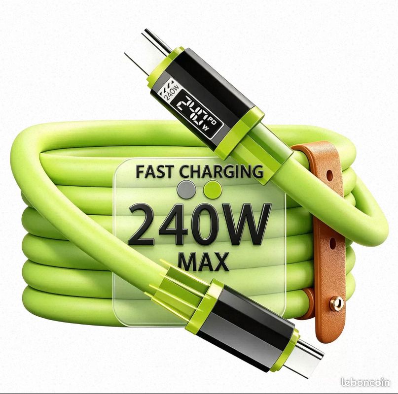 Câble 240W Usb-C à Usb-C (image 3)