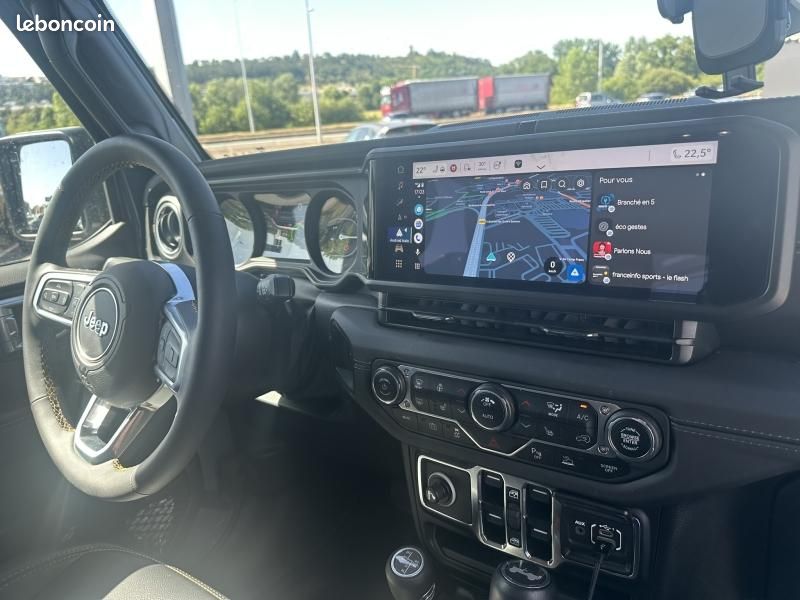Jeep Wrangler Unlimited 2.0 T 380ch 4xe Sahara Garantie Jeep jusqu'au 07/2029 (image 14)