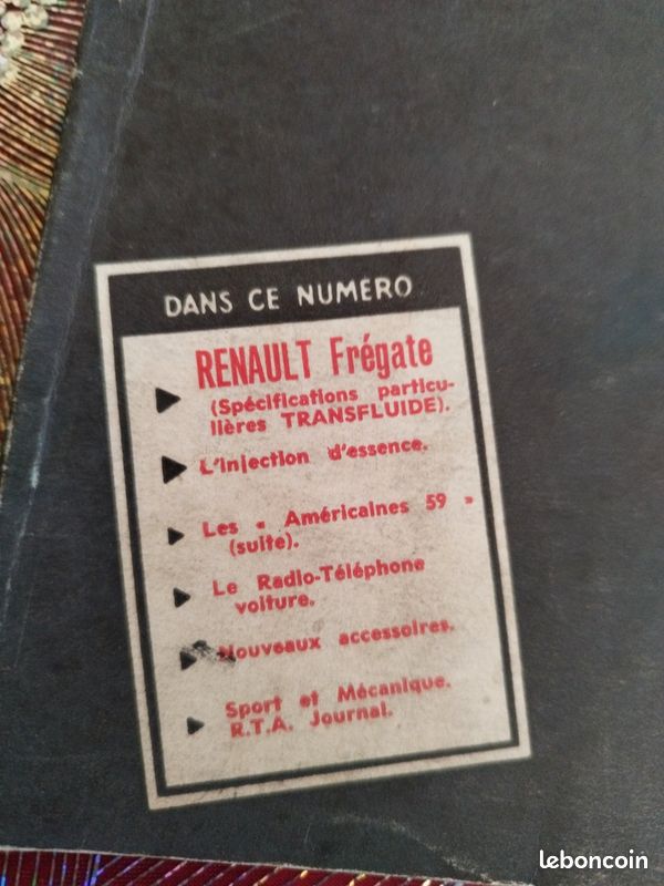 Revue technique Renault Fregate (image 2)