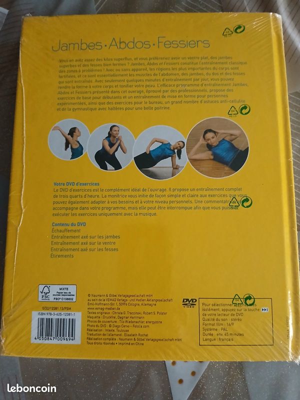 Livre d exercices fitness et DVD (image 2)