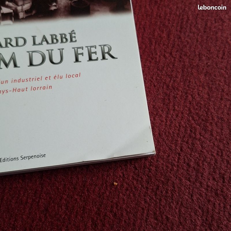 Livre "Au nom du fer" – Dominique Da Costa / Bernard Labbé – avec dédicace (image 3)
