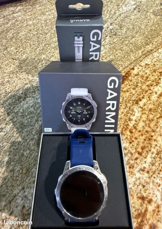 Montre Gramin Epix gen 2 Saphire Titanium (image 3)