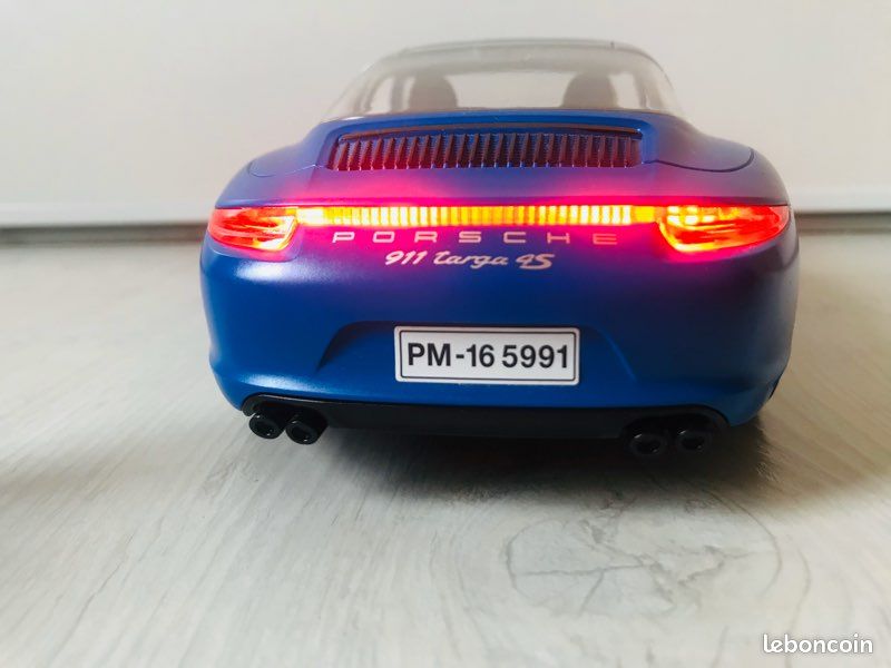 Playmobil Porsche 911 targa 45 bleue (image 3)