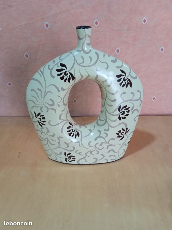 Vase beige (image 1)