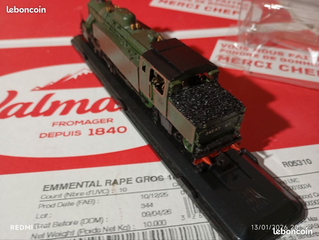 FULGUREX : locomotive à vapeur 242 AT PLM. - Lot 193