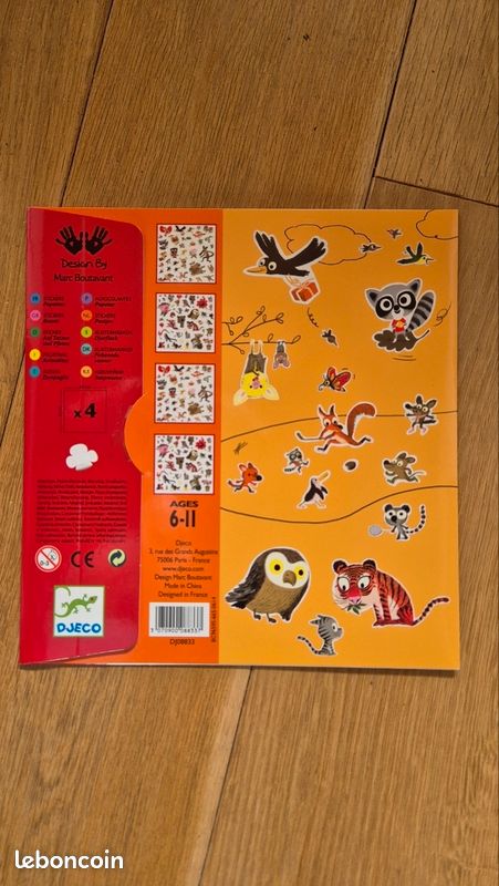 Pochoirs fées et stickers Djeco et 4 kits créatifs (image 3)