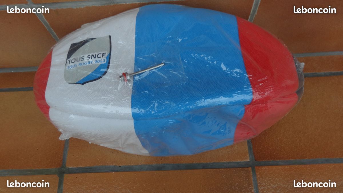 Ballon De Rugby SNCF - Coupe Du Monde 2023 - Neuf Sous Blister - Fabriqué En Inde