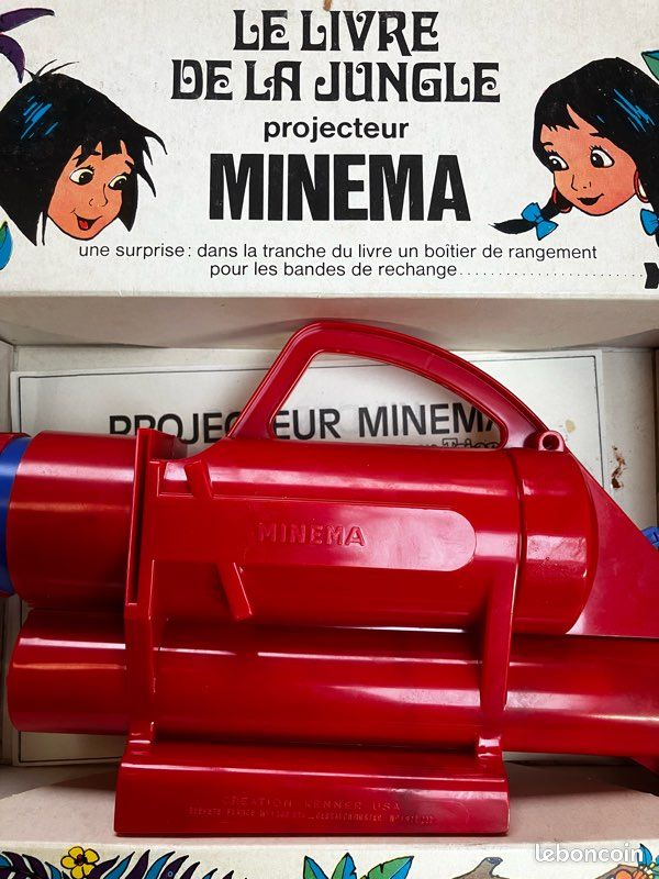 Le Livre De La Jungle - Minema  Meccano France  - Projecteur + 112 Vues Fixes  Diapositives  P Image 398178 Grande