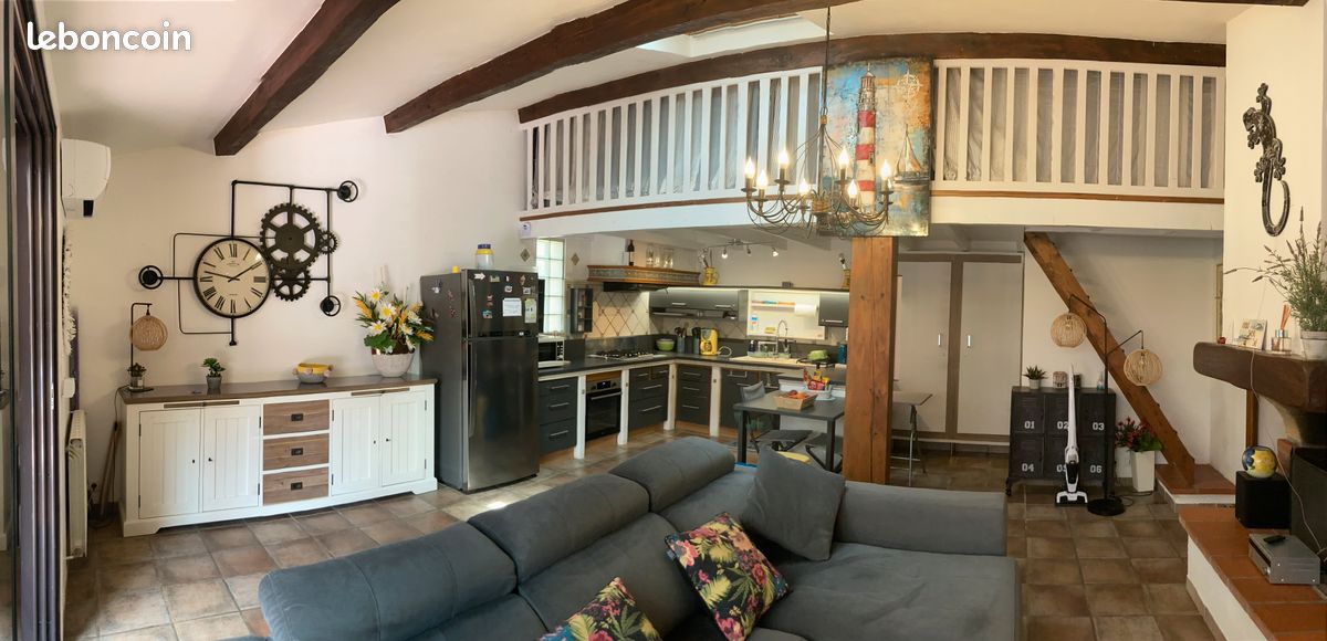 RARE, A 100 m de la plage, VILLA méditerranéenne avec PISCINE, JARDIN et PARKING privé clos (image 9)