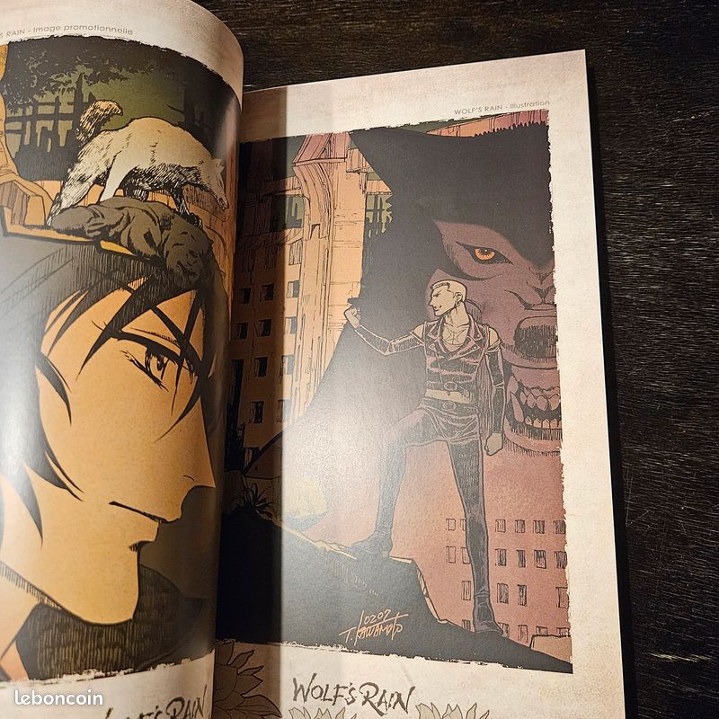 Wolf's Rain - Artbook officiel - 216 pages - Neuf - Studio Bones (image 10)
