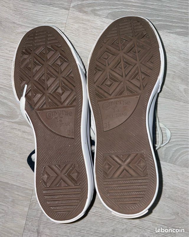 Converse All Star plateforme noir (image 5)
