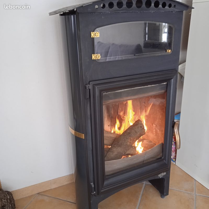 Poêle à bois GODIN ECO 363101 - Bricolage