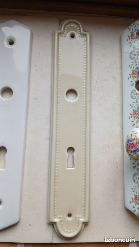 Plaques anciennes de propreté – entrée de clé en porcelaine N°3 (image 6)