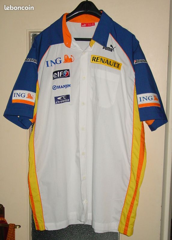 Chemise Formule 1 Renault marque Puma (image 1)