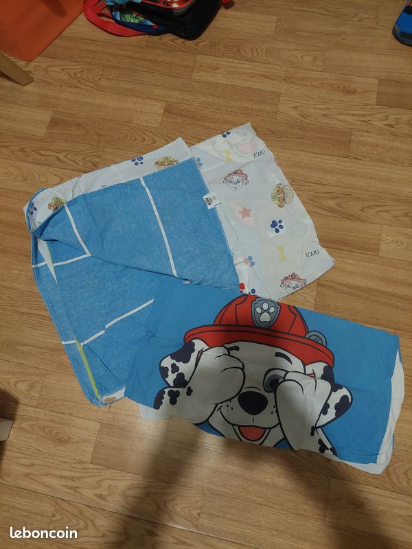 Housse de couette 1 personne pat patrouille (image 1)