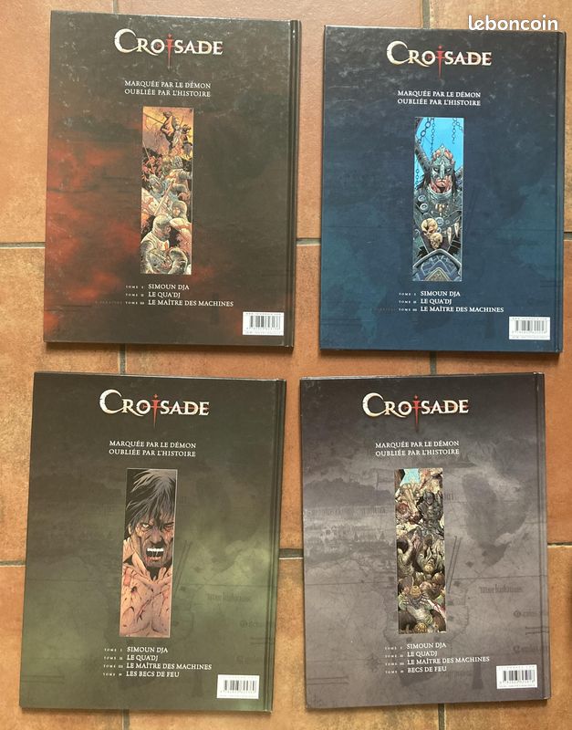 Dufaux et Xavier, Croisade complet en quatre volumes (image 2)