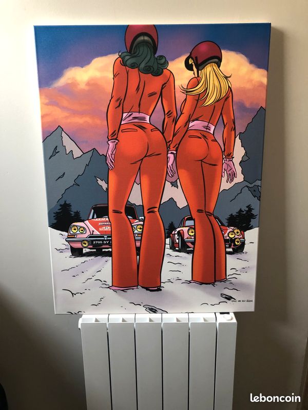 Toile HD «Back Cover» Les Filles de L’Oncle Bob - Medium - 80x60cm (image 1)
