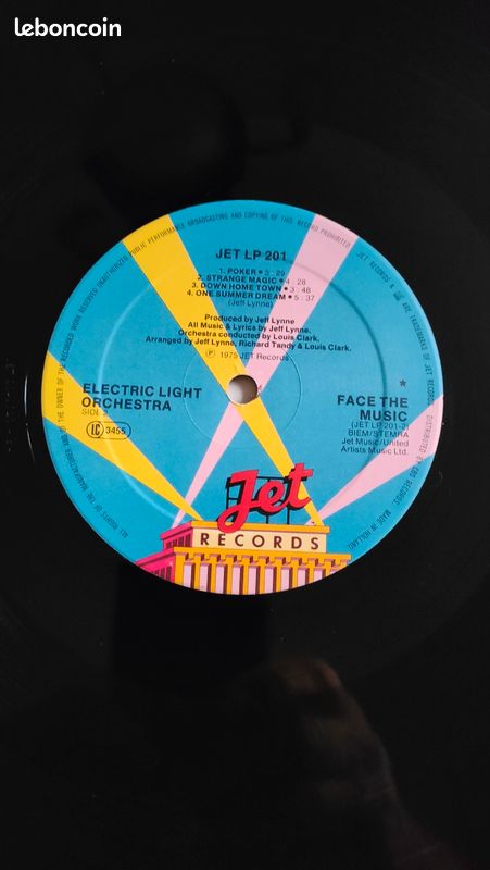 Vinyle Electric light Orchestra (image 4)