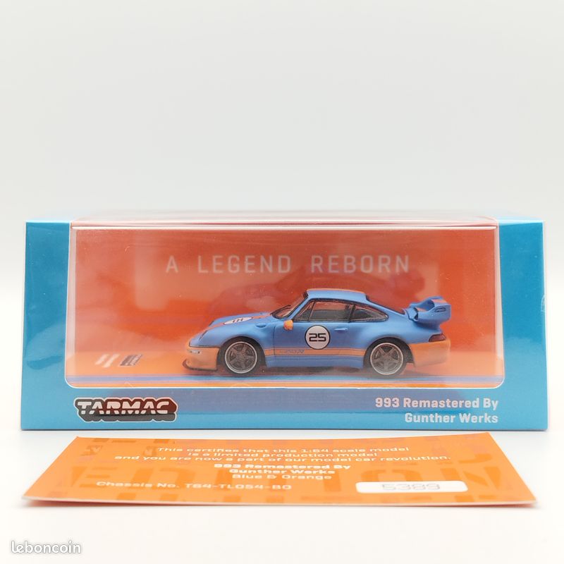 Displate Édition Limitée - Johnny's Porsche 911 - Tirage 2000 - NEUF - 45x32cm