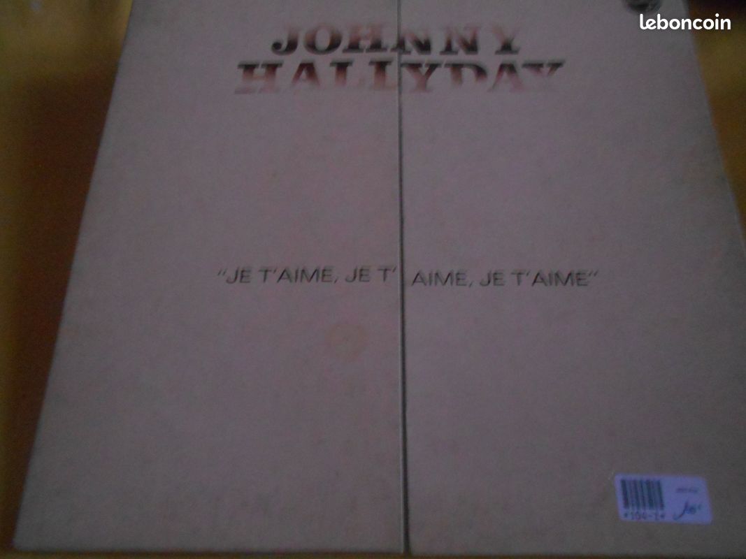 Vinyle de johnny hallyday ( je t' aime je t' aime je t'aime (image 1)