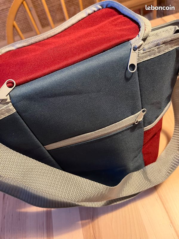 Sac de pêche en toile de lin KoolKreel vintage glacière