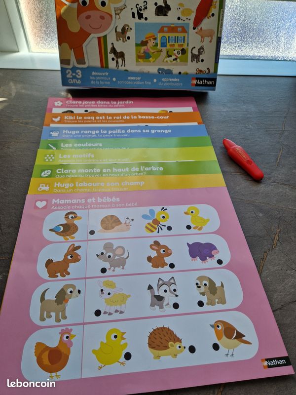 Baby Electro à la Ferme Nathan - Tablette éducative - Achat & prix