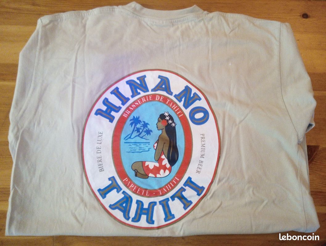Tee-shirt TAHITI officiel C'est un original de TAHITI. Taille XL. Neuf jamais porté. Sur Amiens Rivery. 10 Pas d'envoi (image 2)