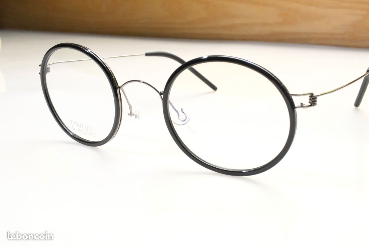 Monture noire Lindberg Rim lex titanium originale - Adulte (image 2)