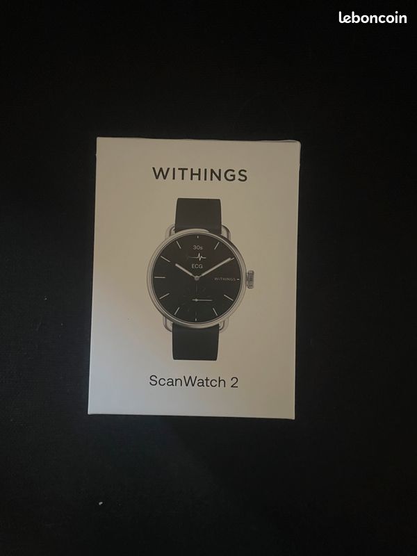 MONTRE CONNECTEE WITHINGS Scanwatch NEUVE Scellée EUR 1,00 - FR
