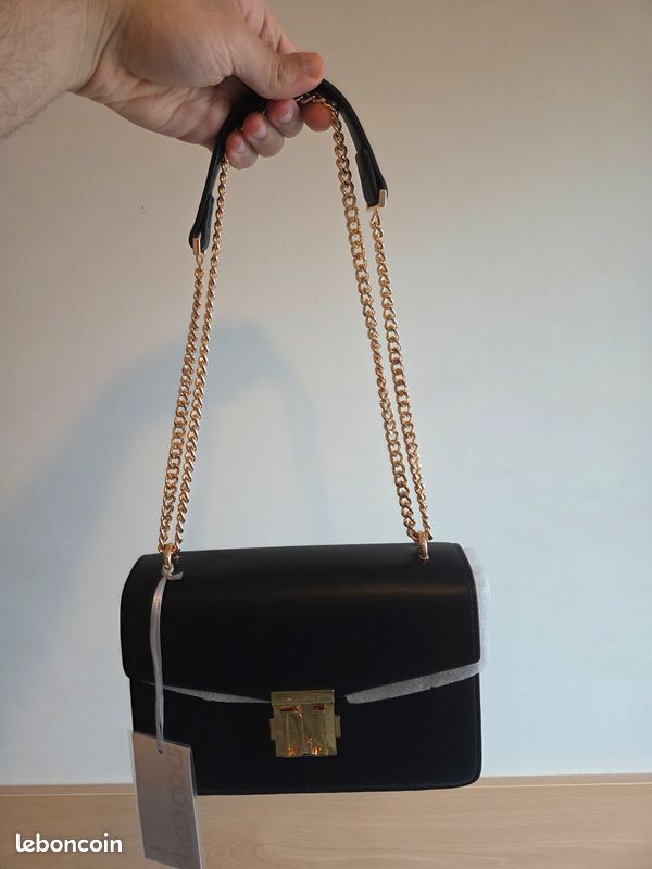 Sac à main David Jones Paris – Noir ou Beige – Neuf (image 3)