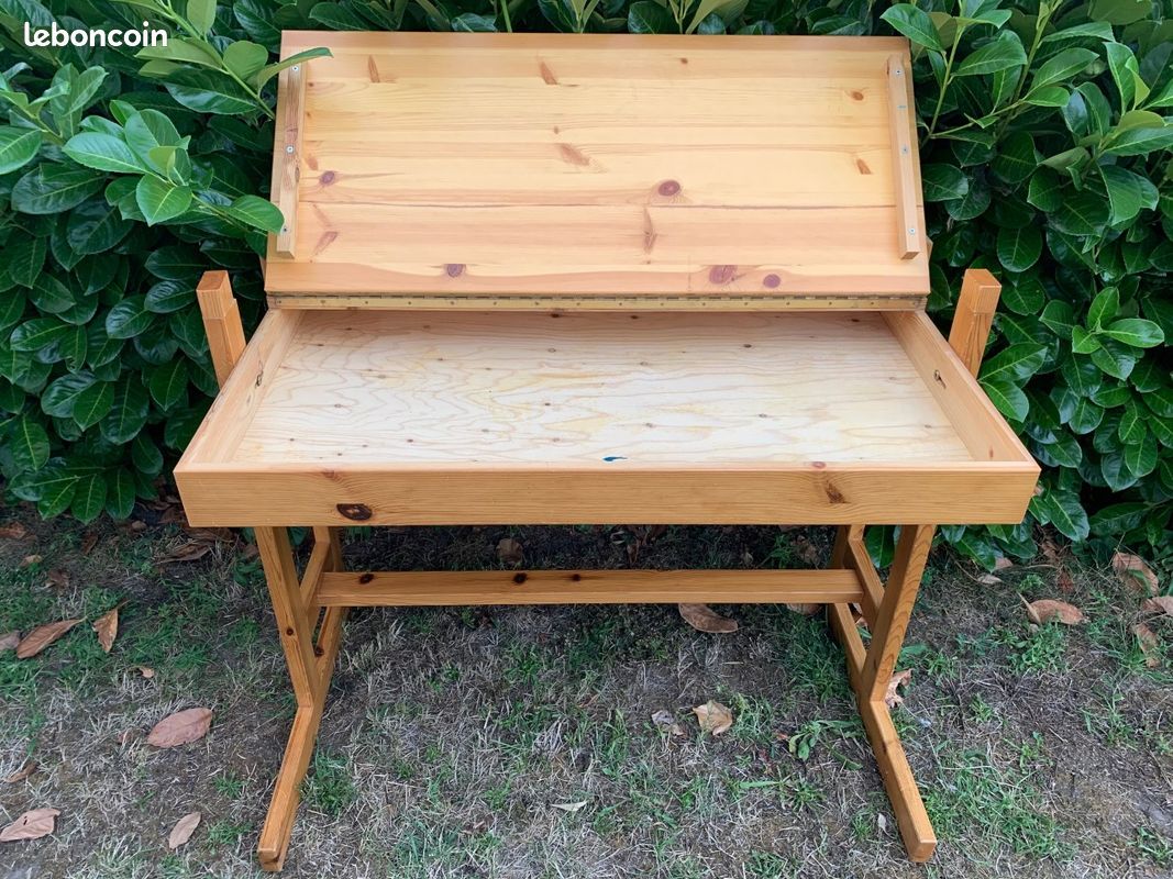 Bureau avec compartiment (image 3)