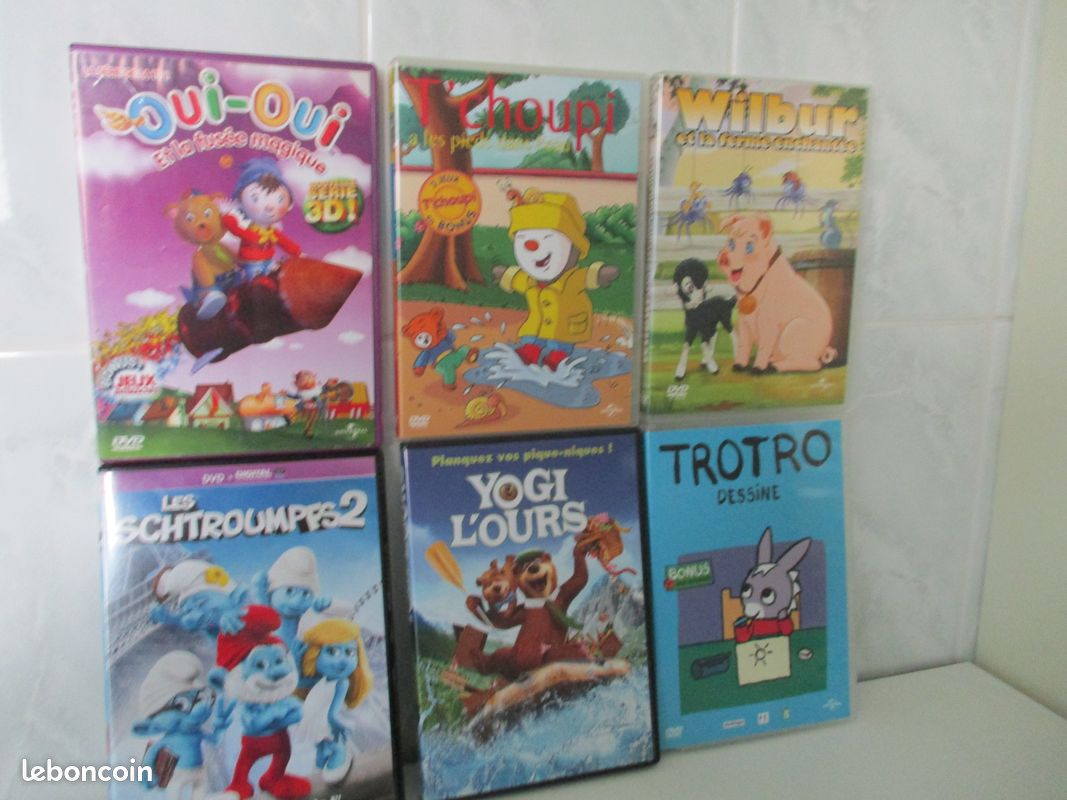 Lot 6 DVD vidéos : Enfant (image 2)