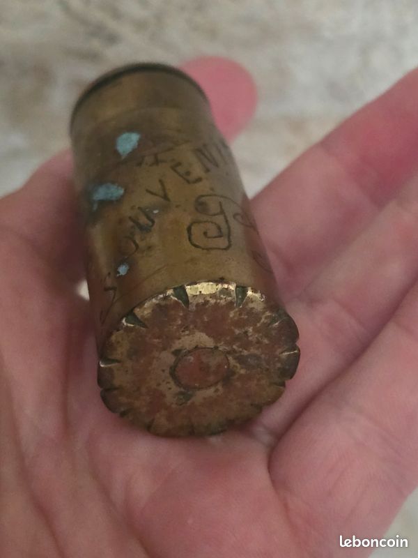 Magnifique briquet de poilus art des tranchées 1917 (image 6)