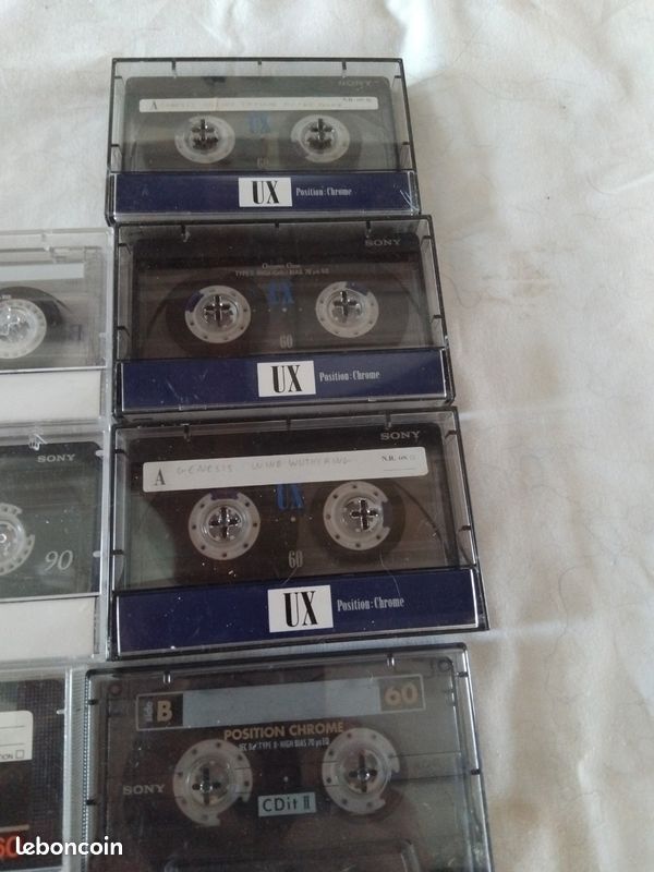 Lot 11 k7 ferro chrome sony et divers (image 2)