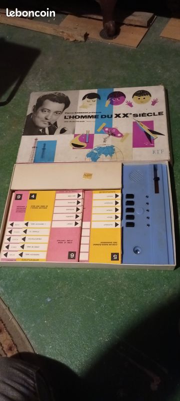 Ancien jeu de société l'Homme du XX ème siècle (image 2)