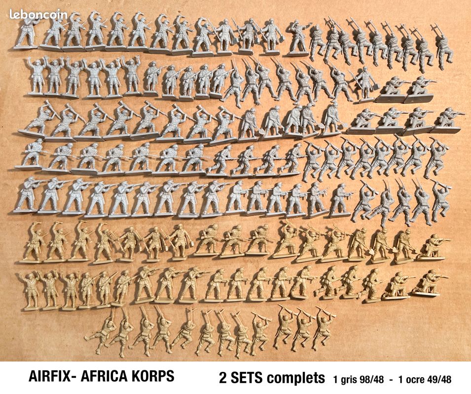 Lot De 270 Soldats Airfix Empire 1/72 - Armée De Collection