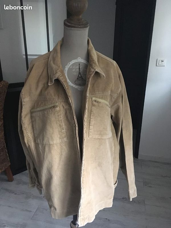 Veste (Façon Jean) en Velours MSmode Taille 52 (image 1)
