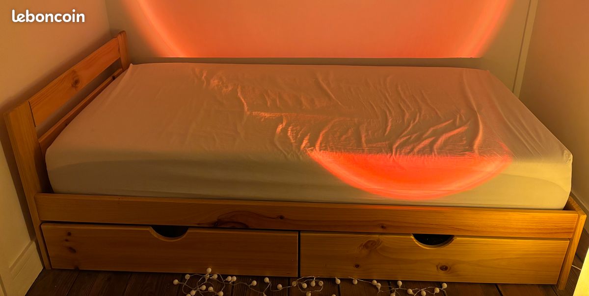Lit 1 personne (image 1)