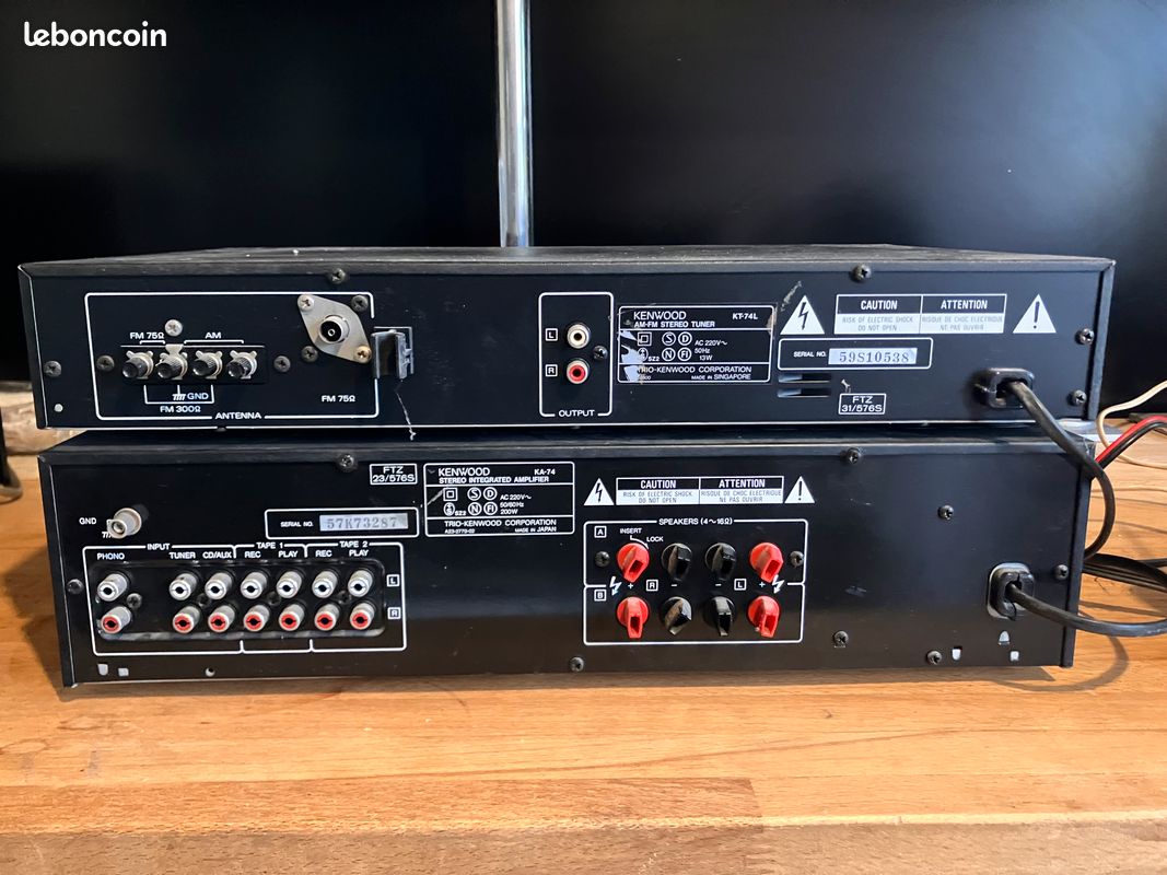 AMPLI KENWOOD KA-57 stéréo integrated amplifier EUR 40,00 - PicClick FR