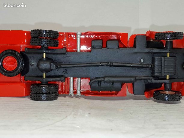 Miniature Parade Résine 1/43 Berliet GLR 160 CCI Camiva Pompiers SDIS