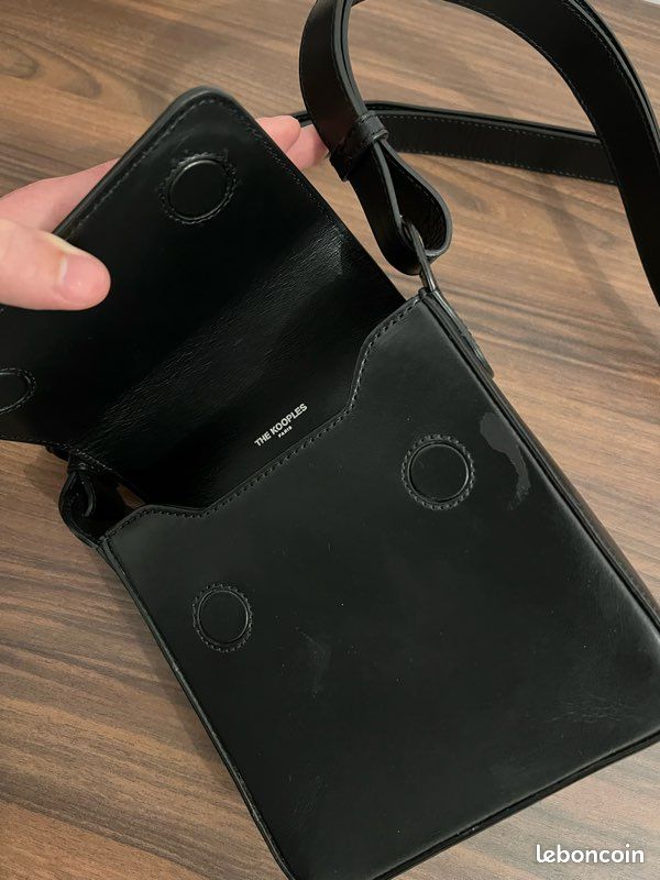 Sac Messenger Sacoche Homme The Kooples Sac Messenger Small En