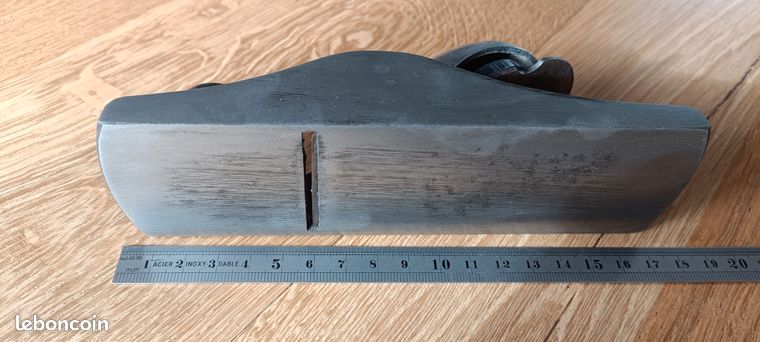 Rabot à main en bois - SONEW - Planeur pour travail du bois - Acier de