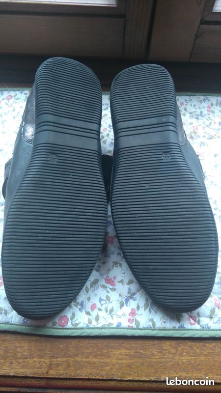 Chaussures de ville, cuir, taille 40 (image 4)