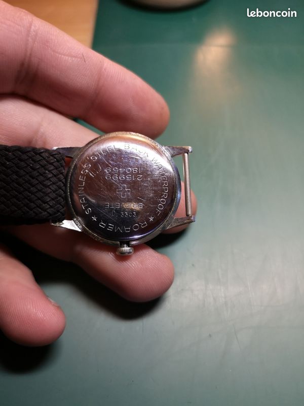 Montre de poche vintage, montre de poche gousset sculptée, montre