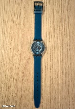 Montre Swatch skin dive bleue Montres Bijoux