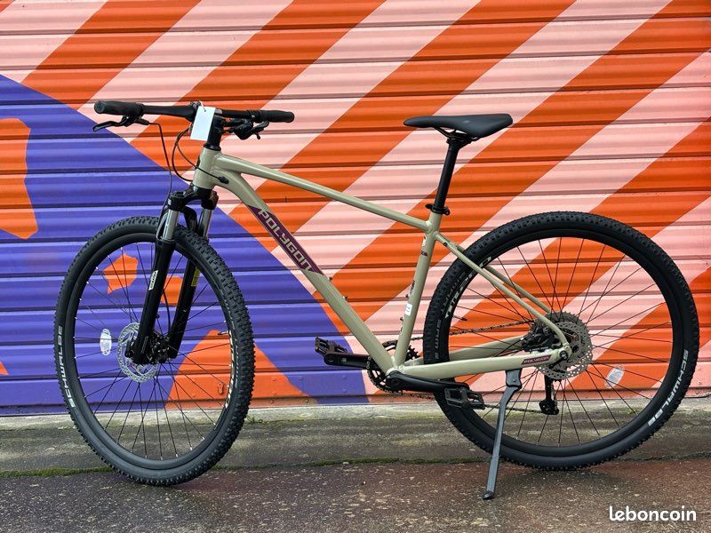 Vélo VTC Gravel trekking cintre plat Polygon Heist Vélos