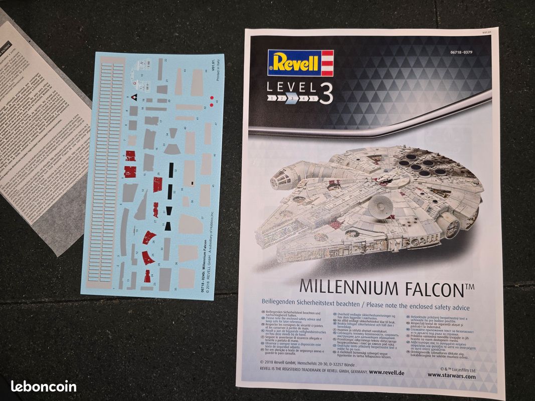 Maquette Faucon Millenium Star Wars Han Solo - 06718 - Revell- 1/72 eme - Modélisme Maquette Faucon Millenium Star Wars Han Solo - 06718 - Revell- 1/72 eme - Modélisme