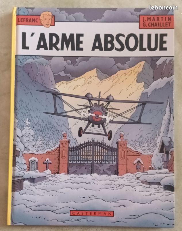 Bd lefranc - l'arme absolue (image 1)
