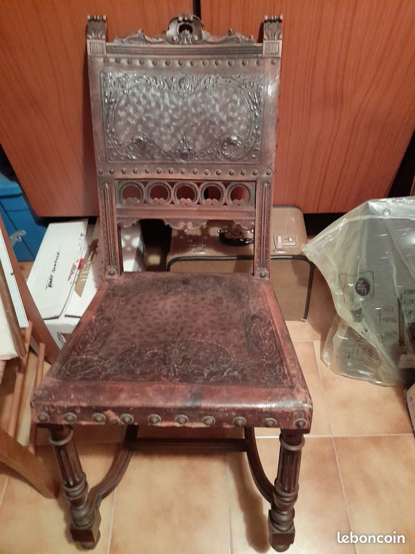 Meubles anciens + vaisselle de collection + eau forte (image 6)